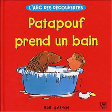 Patapouf prend un bain
