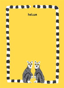 A propos des lémuriens : petit traité d'histoire naturelle