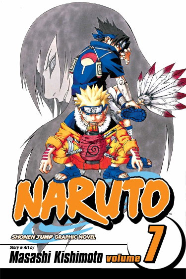 Couverture de Naruto Volume 7 par Masashi Kishimoto