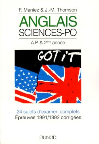 Anglais Sciences-Po