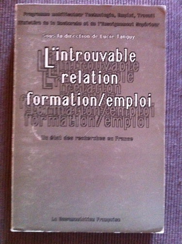 L'Introuvable relation formation-emploi