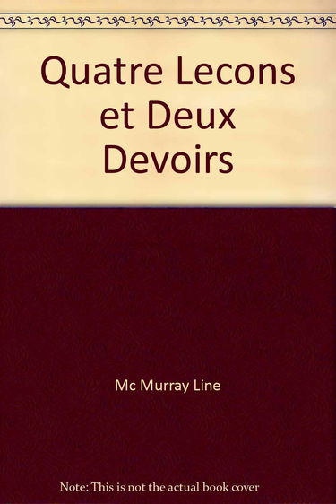 Quatre Lecons et Deux Devoirs de Pataphysique