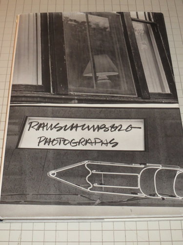 Couverture de Photographs par Robert Rauschenberg