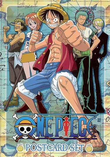 One piece : postcard set