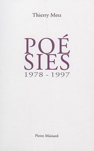 Poésies : 1978-1997