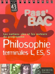 Pass bac philosophie, terminales L, ES, S