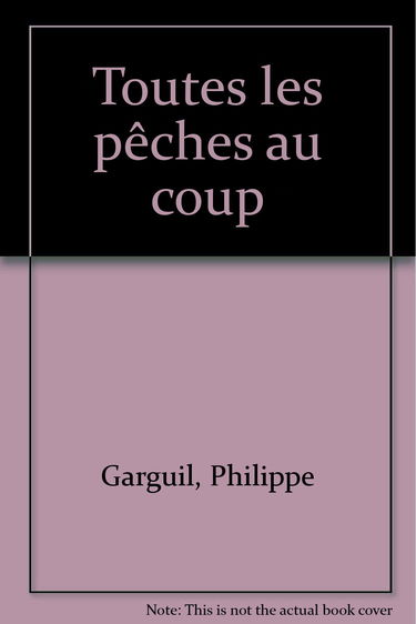Toutes les pêches au coup