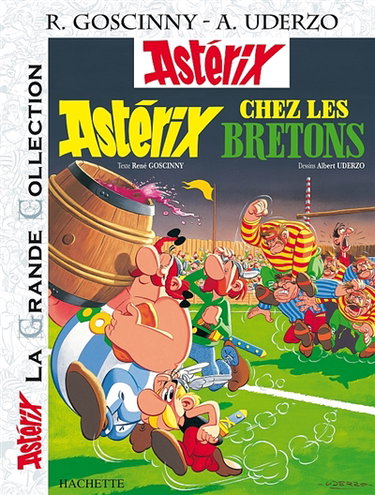 Couverture de Une aventure d'Astérix. Astérix chez les Bretons