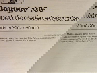 Peugeot 106 essence et diesel