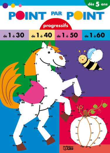 Point par point progressifs de 1 à 60