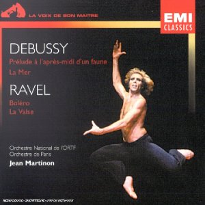 Couverture de Ravel - Boléro / La Valse - Debussy - Prélude à l'après midi d'un faune / La Mer