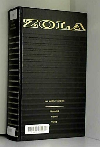 Couverture de Émile Zola : Oeuvres complètes, tome 8, les quatres évangiles, fécondité, travail, vérité par Emile Zola