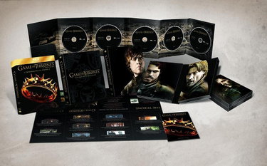 Couverture de Game of Thrones ( Le Trône de Fer ) - Saison 2 - Blu-ray - HBO