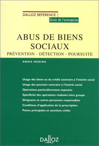 Abus de biens sociaux