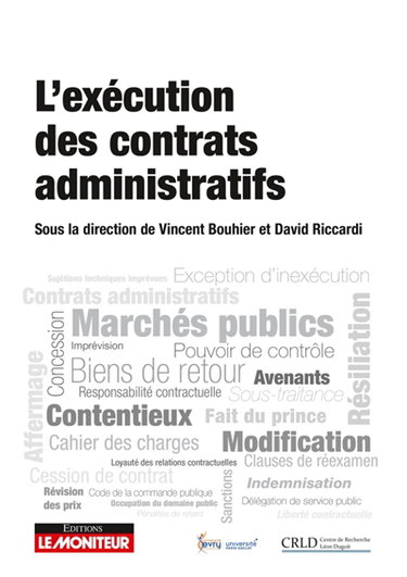 Couverture de L'exécution des contrats administratifs
