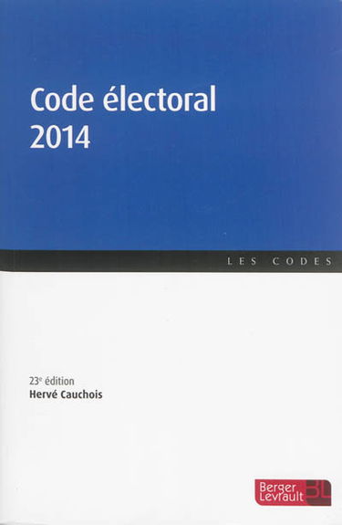 Code électoral 2014