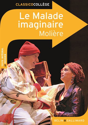 Le malade imaginaire : comédie mêlée de musique et de danses : représentée pour la première fois sur le Théâtre de la salle du Palais-Royal le 10 février 1673 par la troupe du Roi