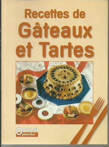 Couverture de Recettes de gateaux et tartes
