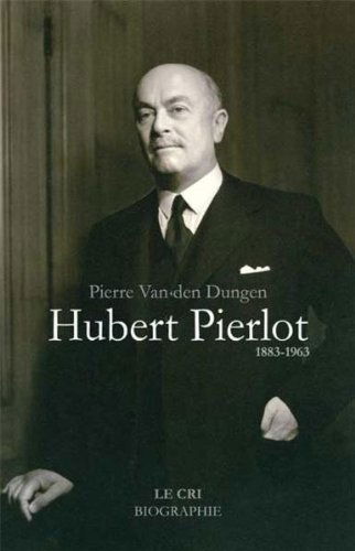 Hubert pierlot. 1883-1963