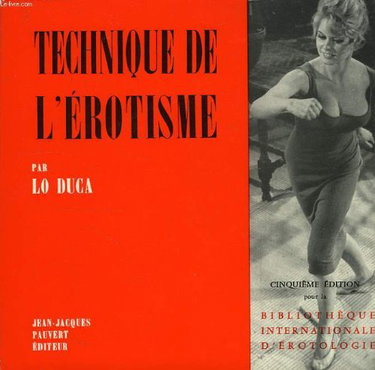 Couverture de Technique de l'erotisme