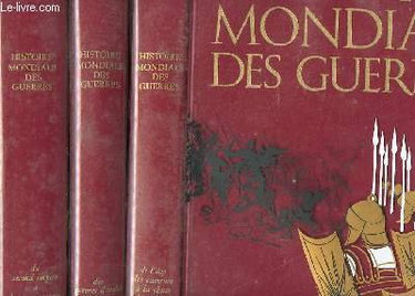 Couverture de Histoire mondiale des guerres 3 tomes