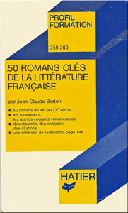 50 romans clés de la littérature française