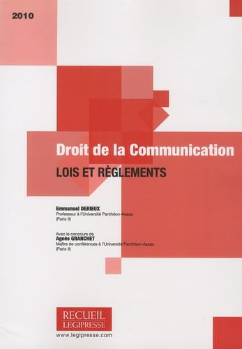 Droit de la communication: Lois et règlements