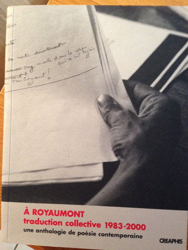 A Royaumont, traduction collective : une anthologie de la poésie contemporaine