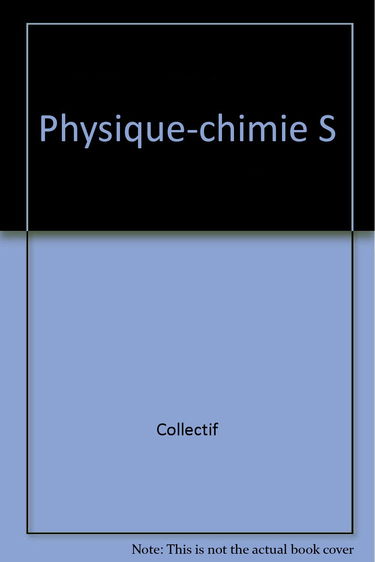 Physique-chimie S
