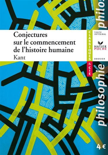Conjectures sur le commencement de l'histoire humaine