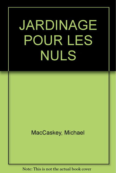 Jardinage pour les nuls