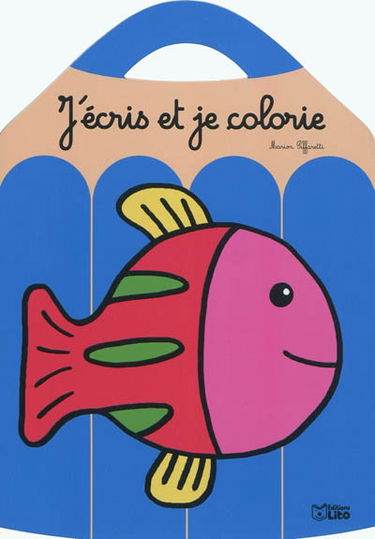 J'écris et je colorie : le poisson