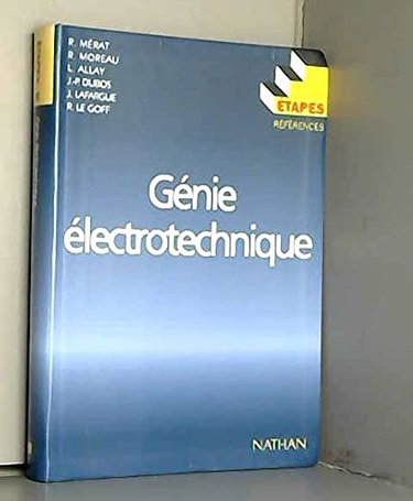 Couverture de Génie électrotechnique