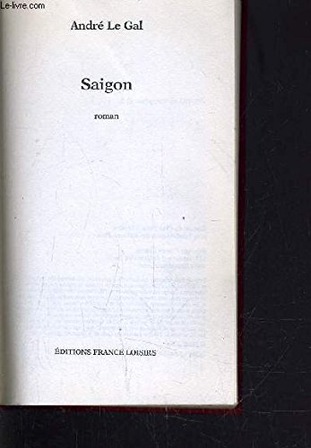 Couverture de Saigon