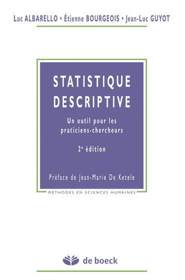 Statistique descriptive : un outil pour les praticiens-chercheurs