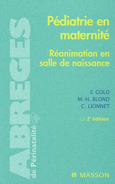 Pédiatrie en maternité : réanimation en salle de naissance