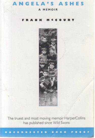 Couverture de Angela's Ashes: A Memoir of a Childhood par Frank McCourt