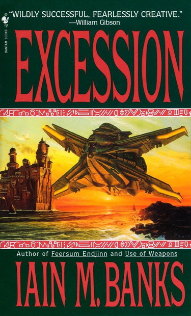 Couverture de Excession par Iain Banks