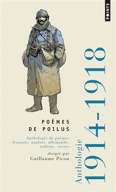 Couverture de Poèmes de poilus : anthologie de poèmes français, anglais, allemands, italiens, russes : 1914-1918