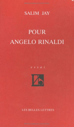 Pour Angelo Rinaldi