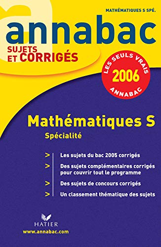 Mathématiques S: Enseignement de spécialité