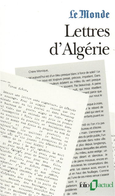 Lettres d'Algérie