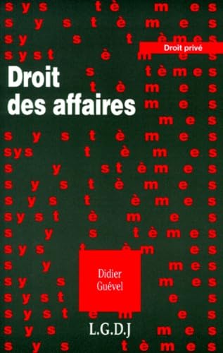Droit des affaires