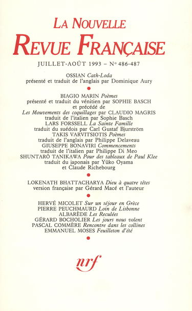 La Nouvelle Revue Française