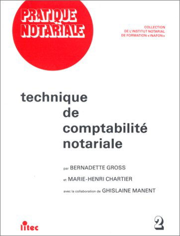 Technique de comptabilité notariale