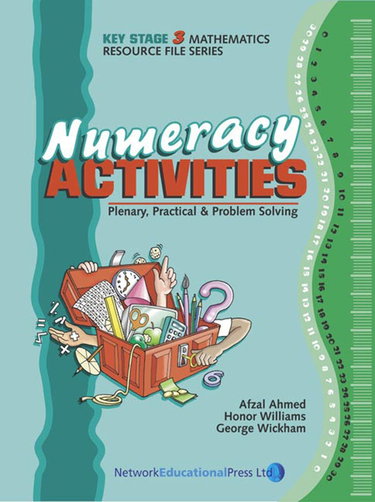 Couverture de Numeracy Activities KS3: Plenary, Practical and Problem Solving