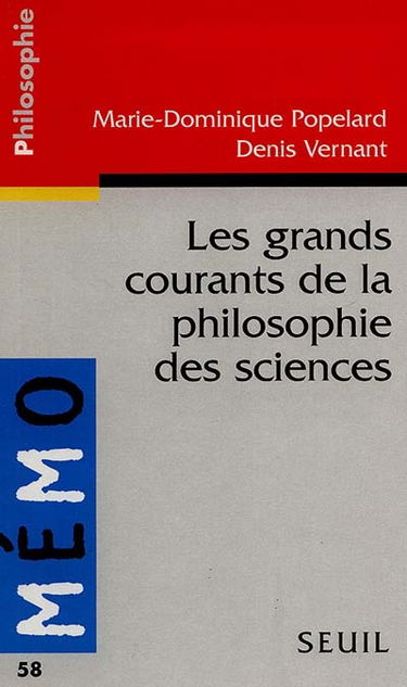 Les grands courants de la philosophie des sciences