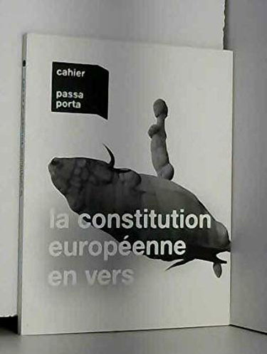 Couverture de La Constitution Européenne en Vers
