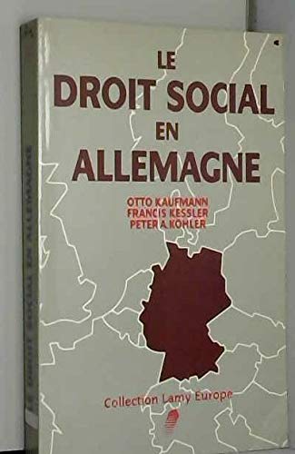 Le droit social en Allemagne