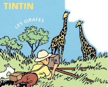 Tintin. Vol. 2005. Les girafes